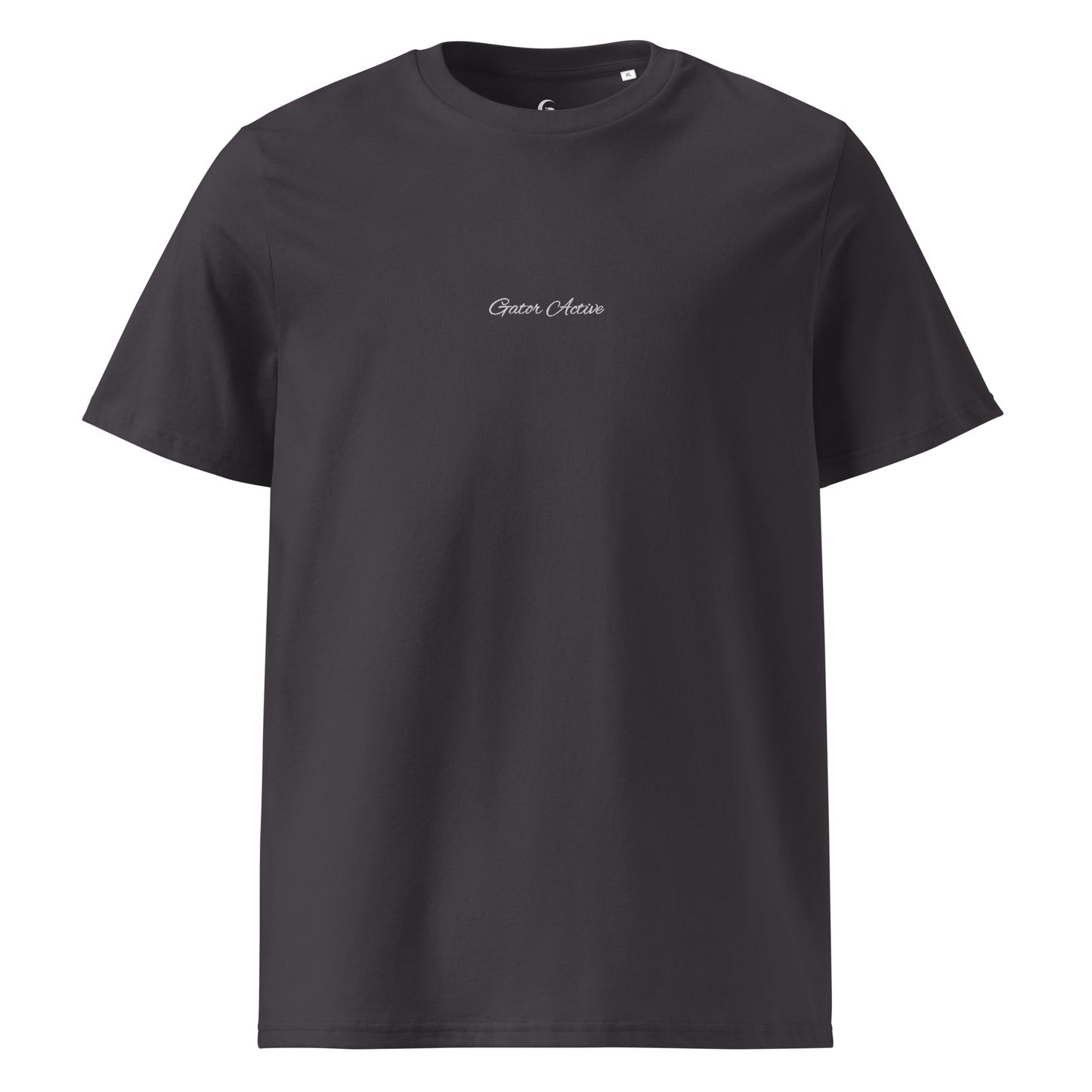 T-shirt with back print and embroidered logo