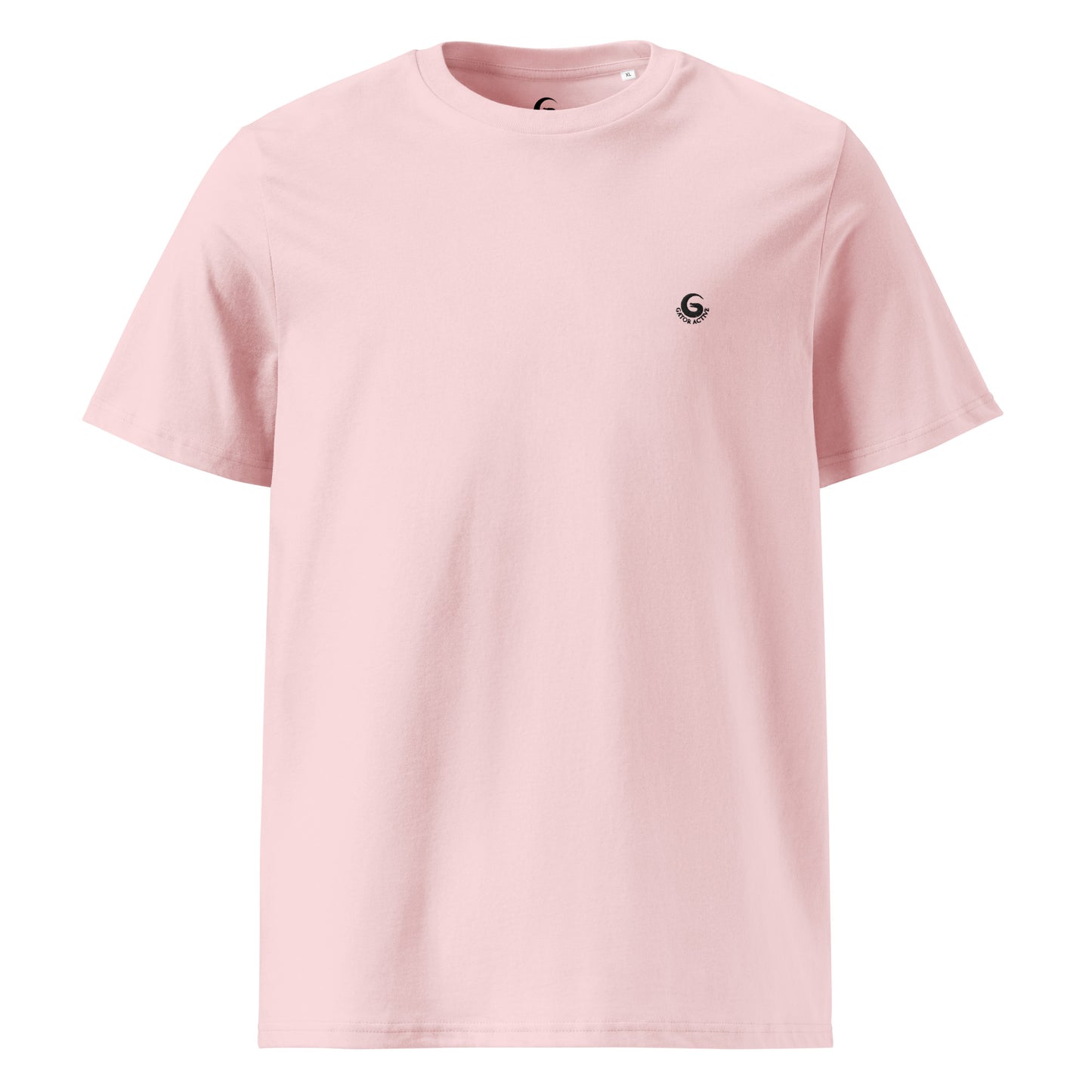 T-shirt with back print and embroidered logo