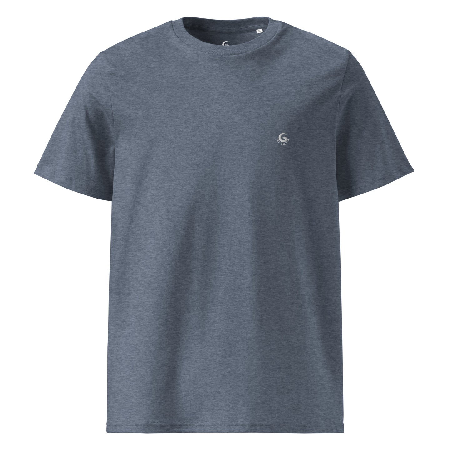 T-shirt with back print and embroidered logo