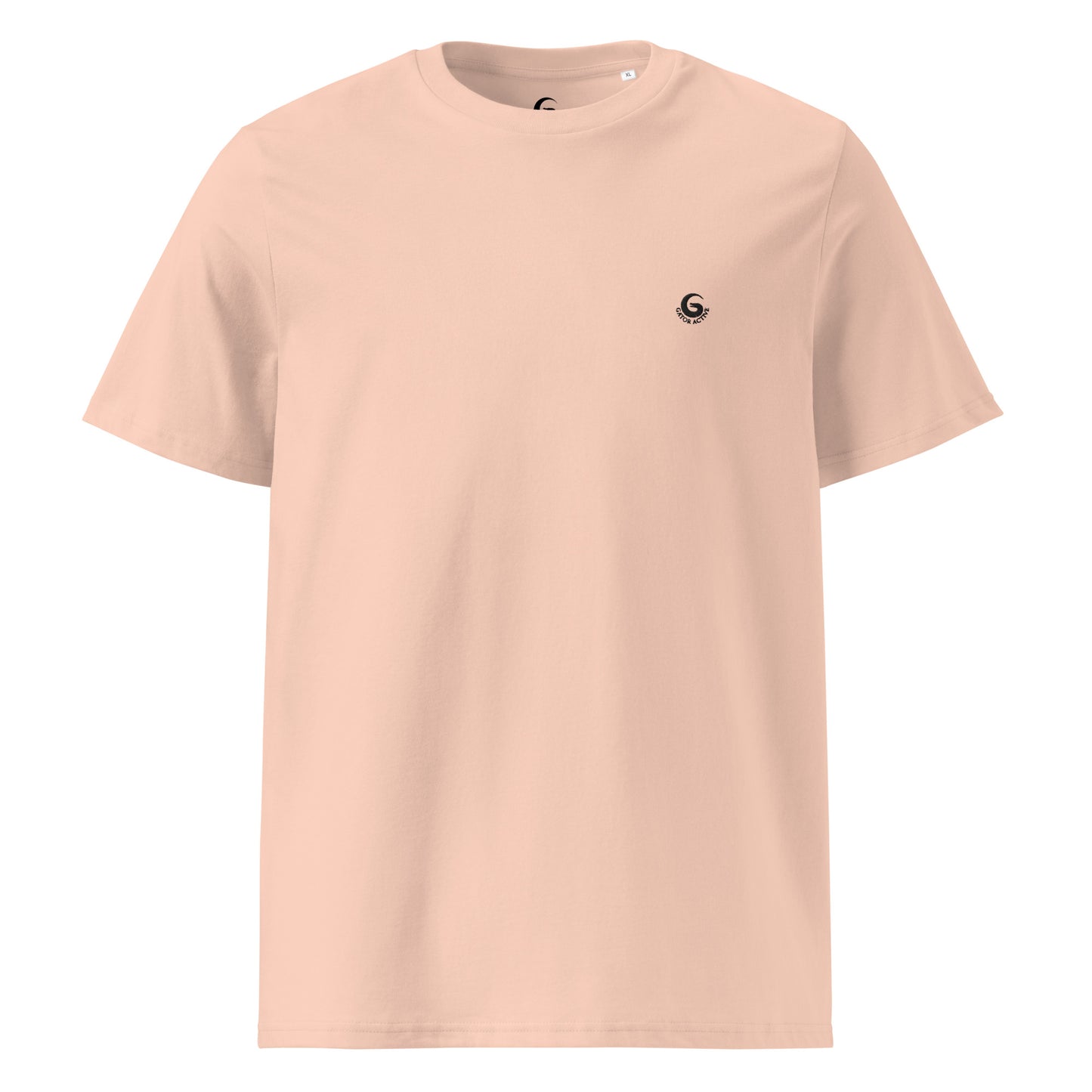 T-shirt with back print and embroidered logo