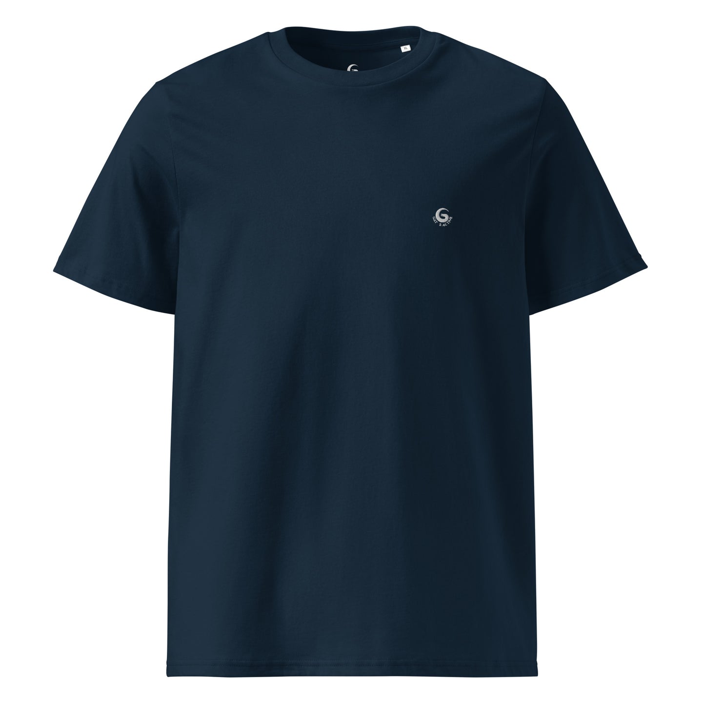 T-shirt with back print and embroidered logo