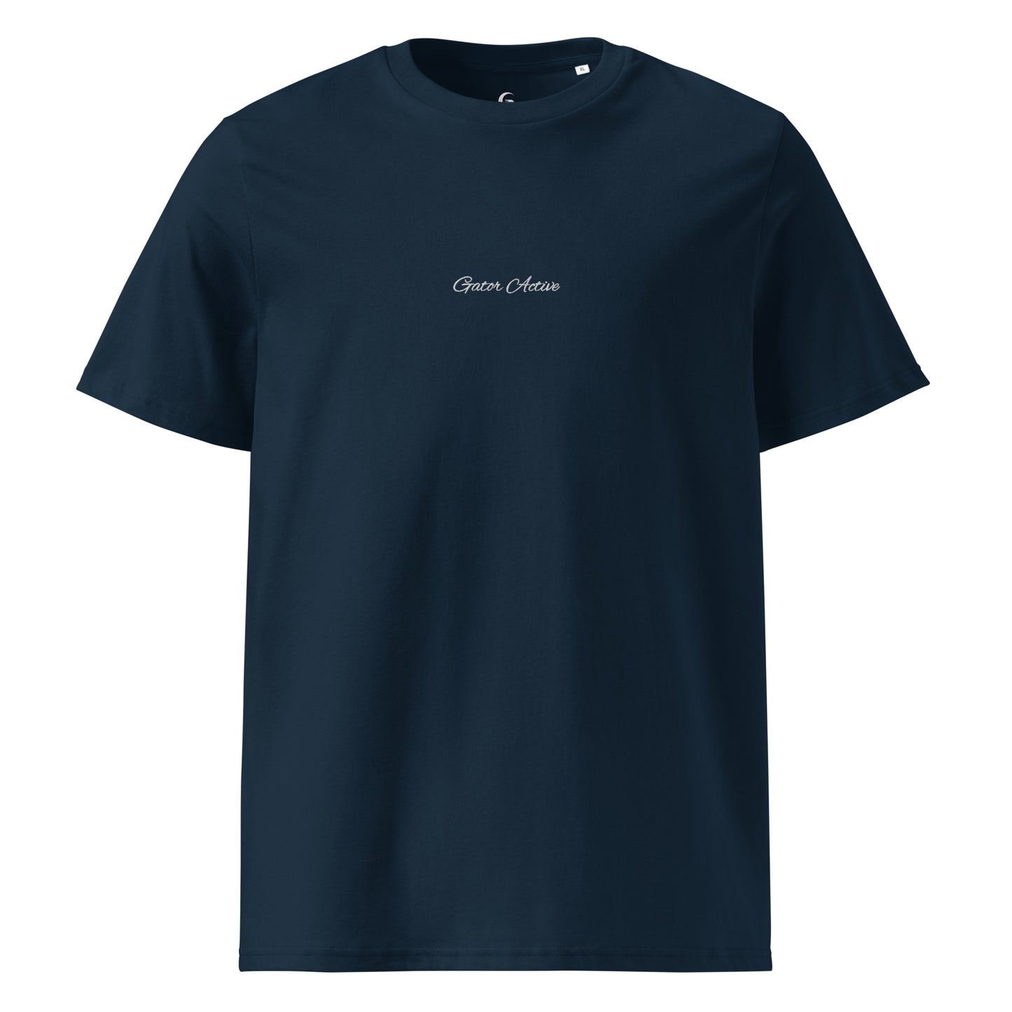 T-shirt with back print and embroidered logo