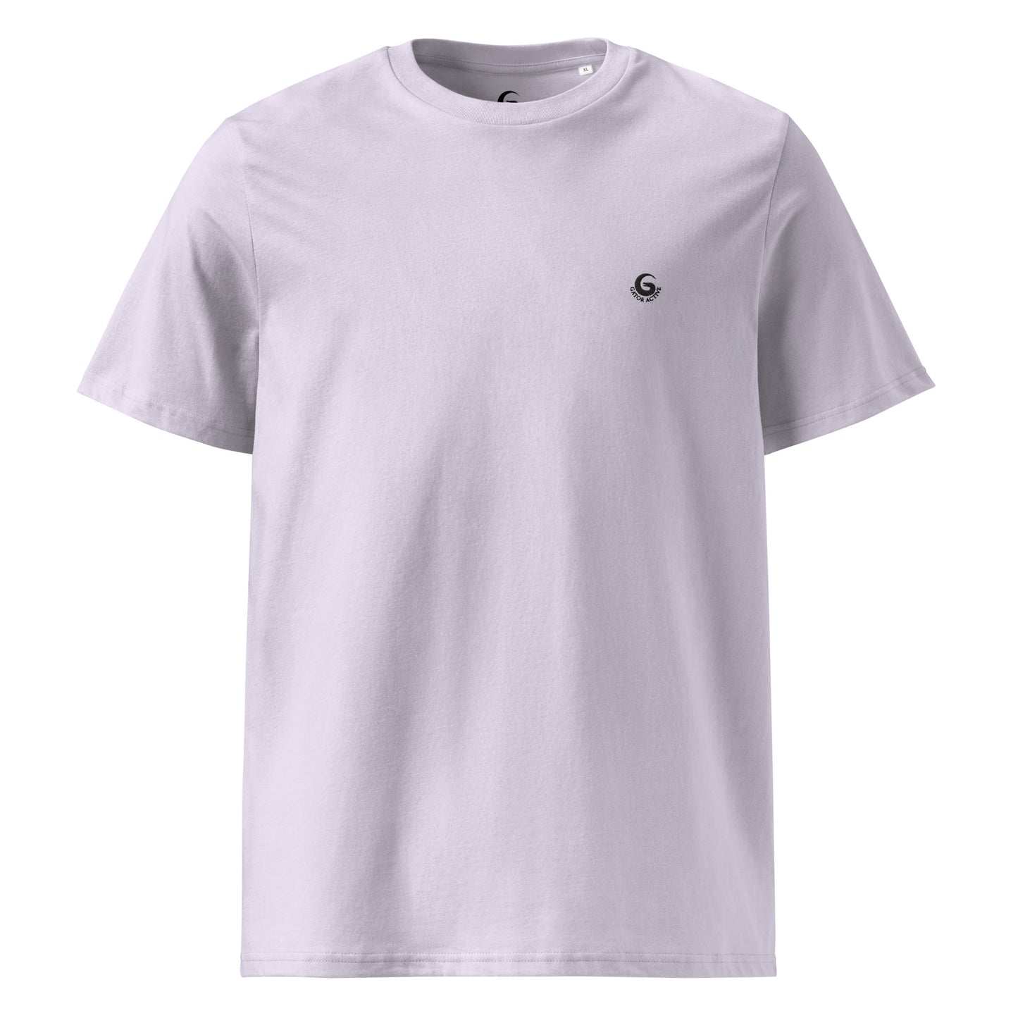 T-shirt with back print and embroidered logo