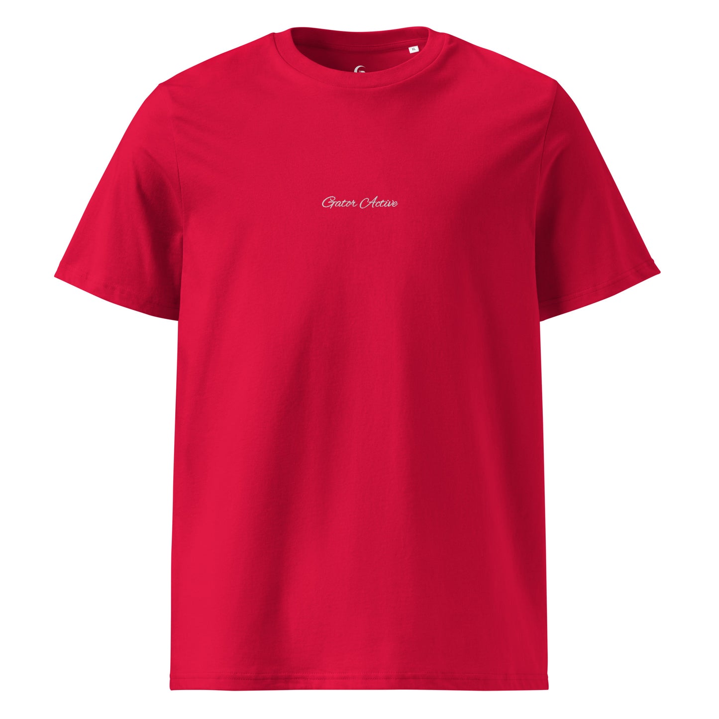 T-shirt with back print and embroidered logo